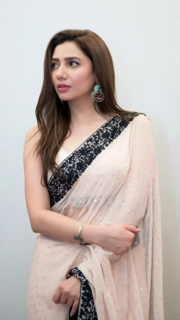 mahira khan stuns in elegant designer sarees